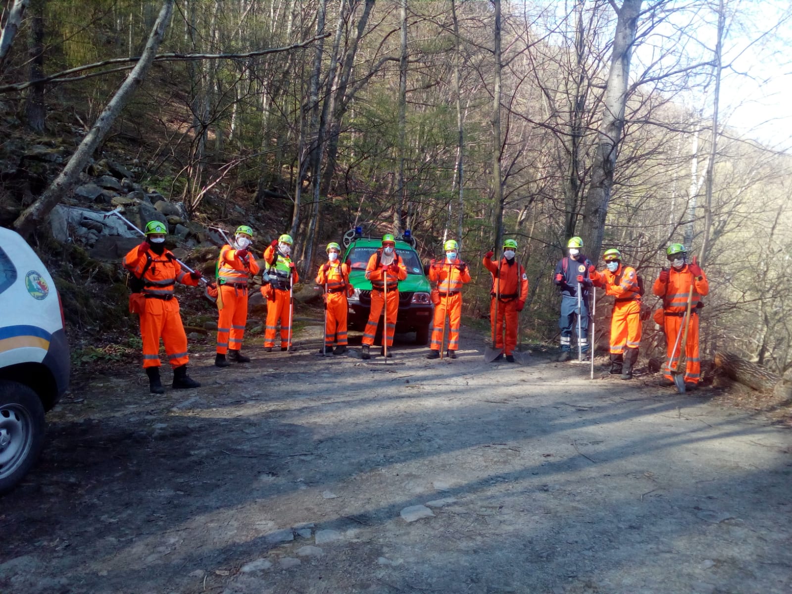 AIB ed emergenza COVID-19: un racconto per immagini