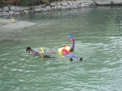 salvamento in acqua